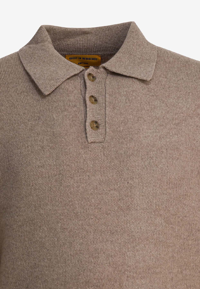 Guest In Residence Cashmere Polo T-shirt Gray M26010JMTAUP_69fb0d28-d92f-4af0-b67c-ae3c2cb7b921
