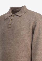Guest In Residence Cashmere Polo T-shirt Gray M26010JMTAUP_69fb0d28-d92f-4af0-b67c-ae3c2cb7b921