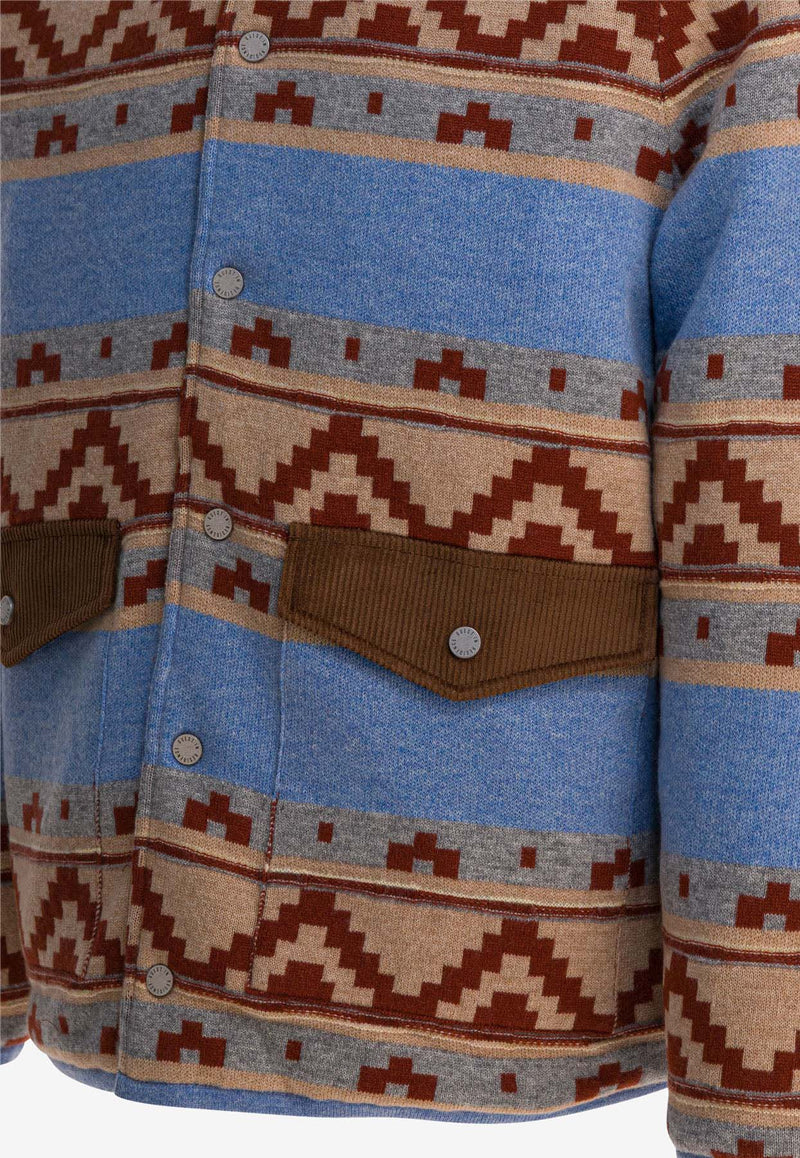 Guest In Residence Patterned Overshirt Multicolor M32919JHHRBCO_5e98c808-fa69-4018-94f7-37ef6418ad55