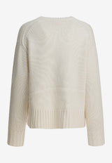 Guest In Residence Cashmere Crewneck Sweater W10910RHCRE_69afd8f1-c61d-4080-94be-5320b8b9145d
