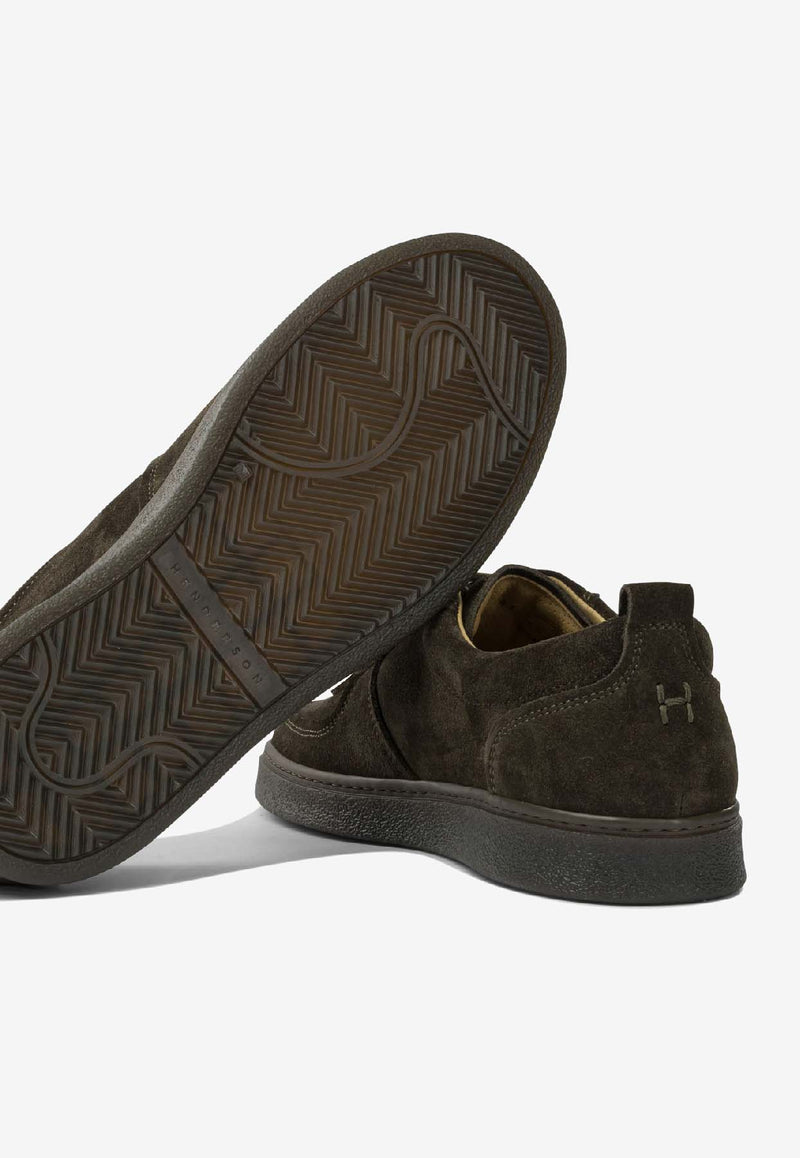 Henderson Baracco Levante Low-Top Sneakers Brown LEVANTE883SUEDE MUSCHIO_83cec37b-e4ef-4852-bbd6-7e73f5ff650c