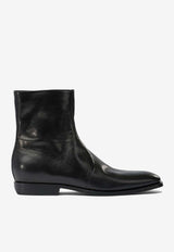 Henderson Baracco Leather Ankle Boots  SIENNA106DCANGURO NERO_bf9ab74d-929b-4ffc-8399-5c3469bfac99