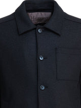 Wool Overshirt Jacket