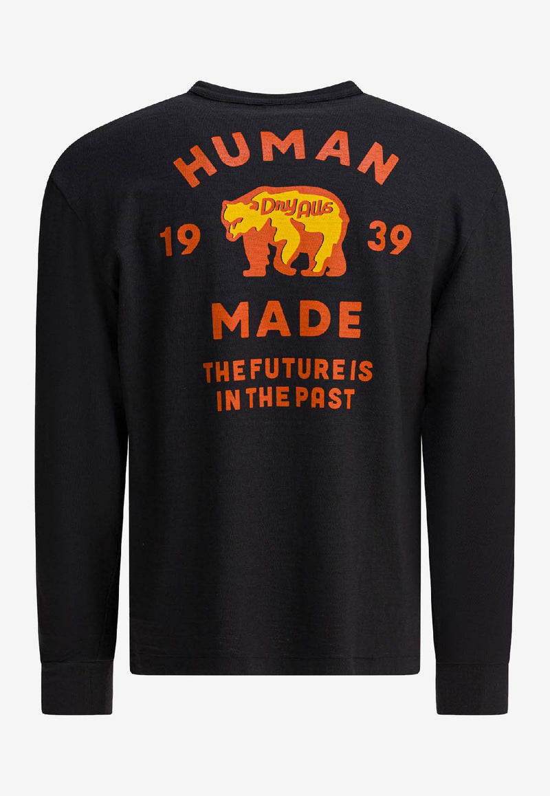 Human Made Graphic Print Long-Sleeved T-shirt Black HM30CS025BLACK_7e637001-d2d5-4f04-a3b5-a22d93709d12