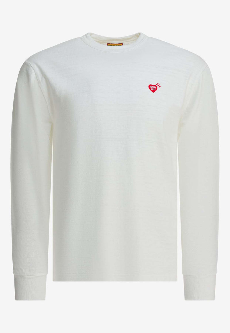 Human Made Graphic Print Long-Sleeved T-shirt White HM30CS025WHITE_8902551f-f31c-4425-a73f-917141a62edc