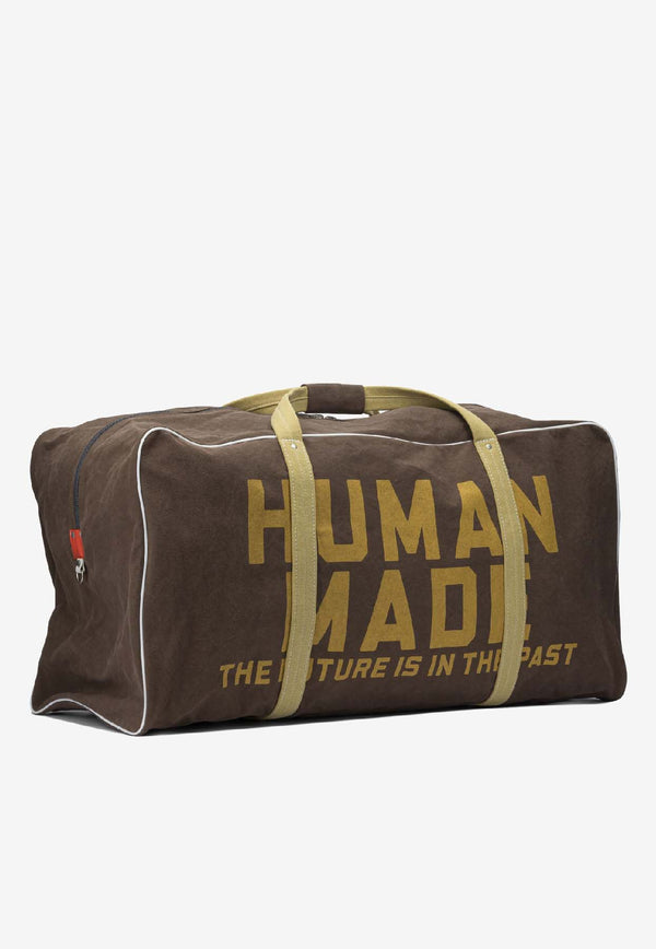 Human Made Large Boston Duffel Bag Brown HM30GD042BROWN_6f2edfc3-4901-448b-ab41-a9e2b6ce9611