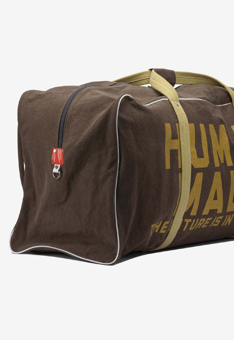 Human Made Large Boston Duffel Bag Brown HM30GD042BROWN_6f2edfc3-4901-448b-ab41-a9e2b6ce9611