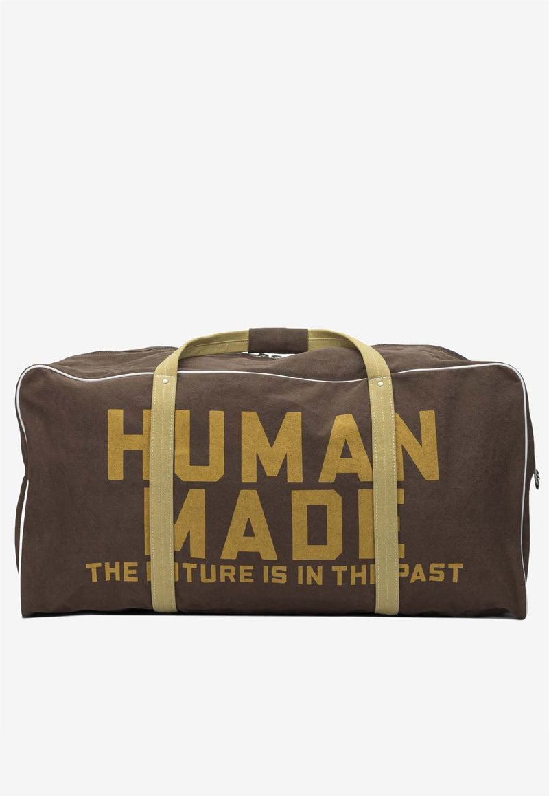 Human Made Large Boston Duffel Bag Brown HM30GD042BROWN_6f2edfc3-4901-448b-ab41-a9e2b6ce9611