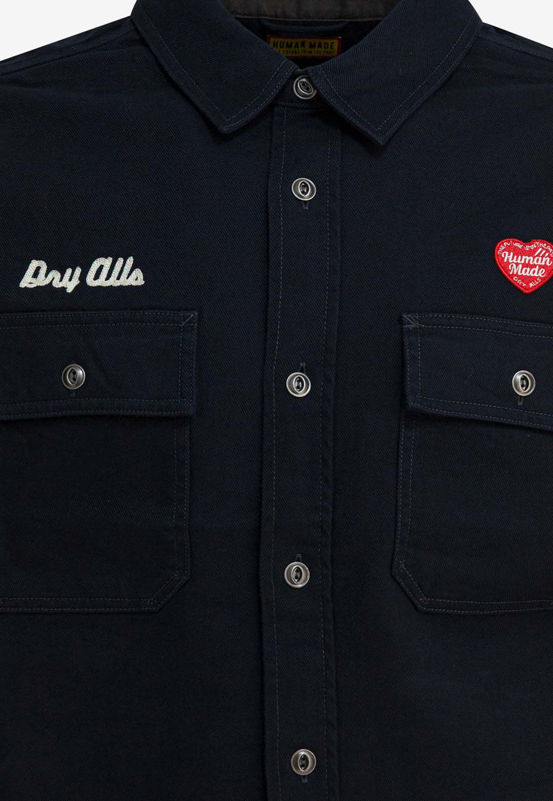 Human Made Work Printed Jacket Navy HM30SH004NAVY_3e89f19e-fe63-434b-a489-dd047a15c509