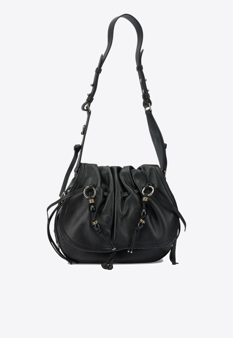 Isabel Marant Bolton Leather Shoulder Bag Black 25HPP0406FAC4C04MBKSI_6c818da1-989c-453d-bf52-8cc715ead89e