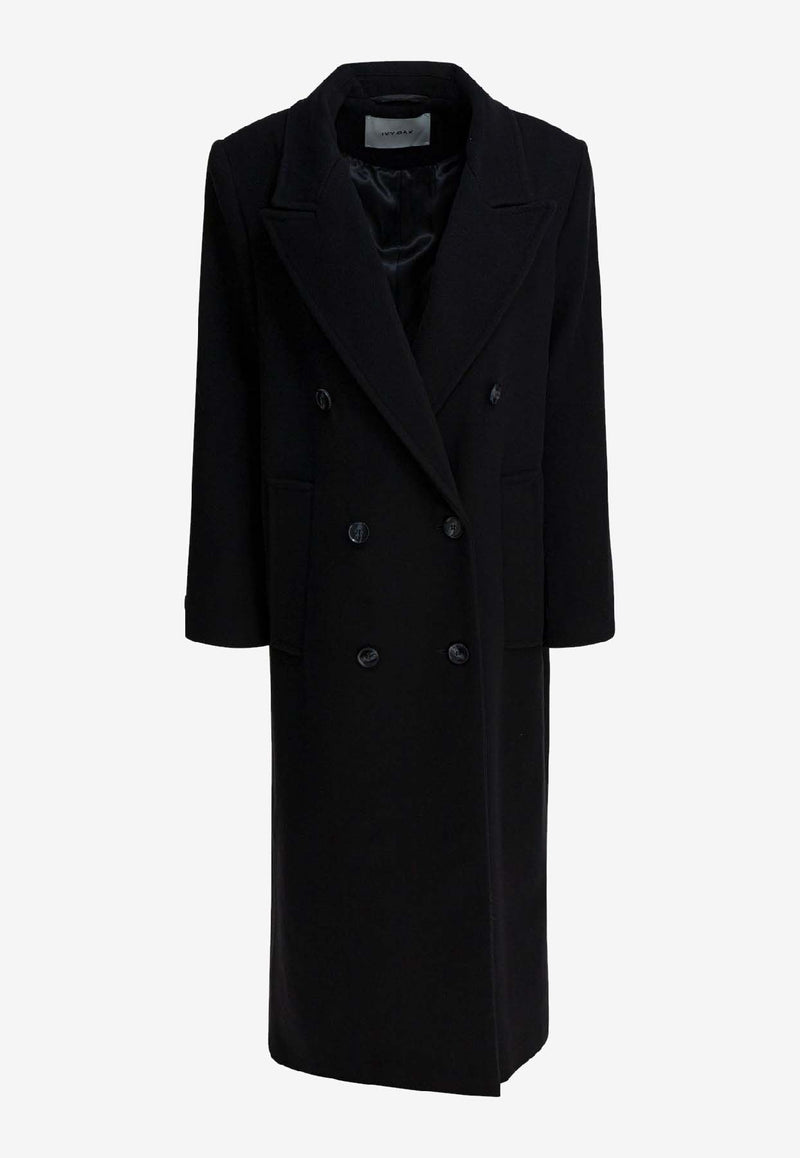 Ivy Oak Clemence Double-Breasted Wool Coat Black IO111135CLEMENCEBK999_8d6ce687-5788-4356-acca-a71e232fe463