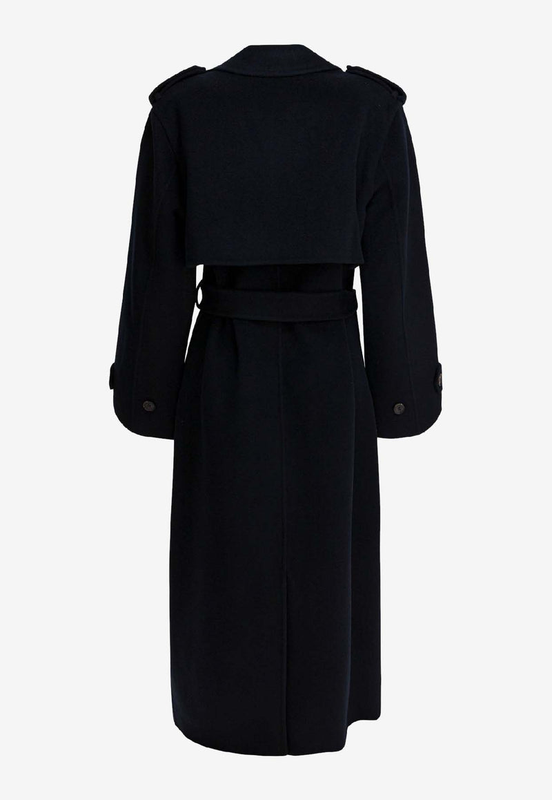 Ivy Oak Colette Ann Double-Breasted Wool Trench Coat Blue IO111143COLETTE ANNBL900_82f9edc6-6247-4109-9fe0-6d6dfe3be1ed