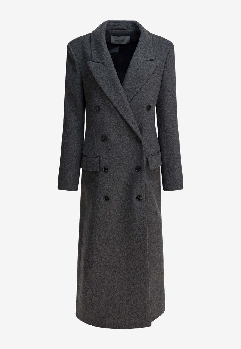 Ivy Oak Colleen Double-Breasted Wool Coat Gray IO111158COLLEENGY945_d5074136-d9d2-4f71-8519-123ded0530d2