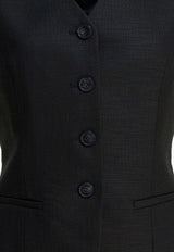 Ivy Oak Single-Breasted Wool Vest Black IO119128JUNIPERBK999_a678dad8-dda1-43c5-a0a5-ad2d2515ac5f