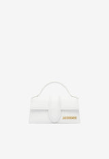 Jacquemus Small Bambino Leather Shoulder Bag White 21HBAW00006BC01C01100_82976