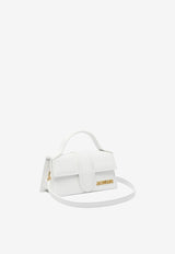 Jacquemus Small Bambino Leather Shoulder Bag White 21HBAW00006BC01C01100_82976