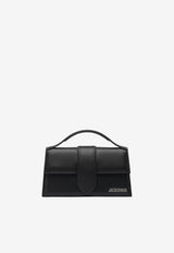 Jacquemus Large Bambino Leather Shoulder Bag Black 21HBAW00007BC01C0199S_82785
