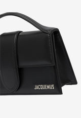 Jacquemus Large Bambino Leather Shoulder Bag Black 21HBAW00007BC01C0199S_82785