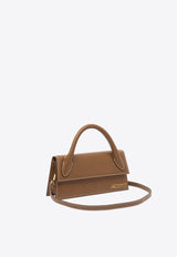 Jacquemus Long Chiquito Signature Leather Handbag Brown 22HBAW00004AC01C04811_82783