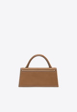 Jacquemus Long Chiquito Signature Leather Handbag Brown 22HBAW00004AC01C04811_82783
