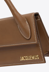 Jacquemus Long Chiquito Signature Leather Handbag Brown 22HBAW00004AC01C04811_82783