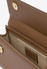 Jacquemus Long Chiquito Signature Leather Handbag Brown 22HBAW00004AC01C04811_82783