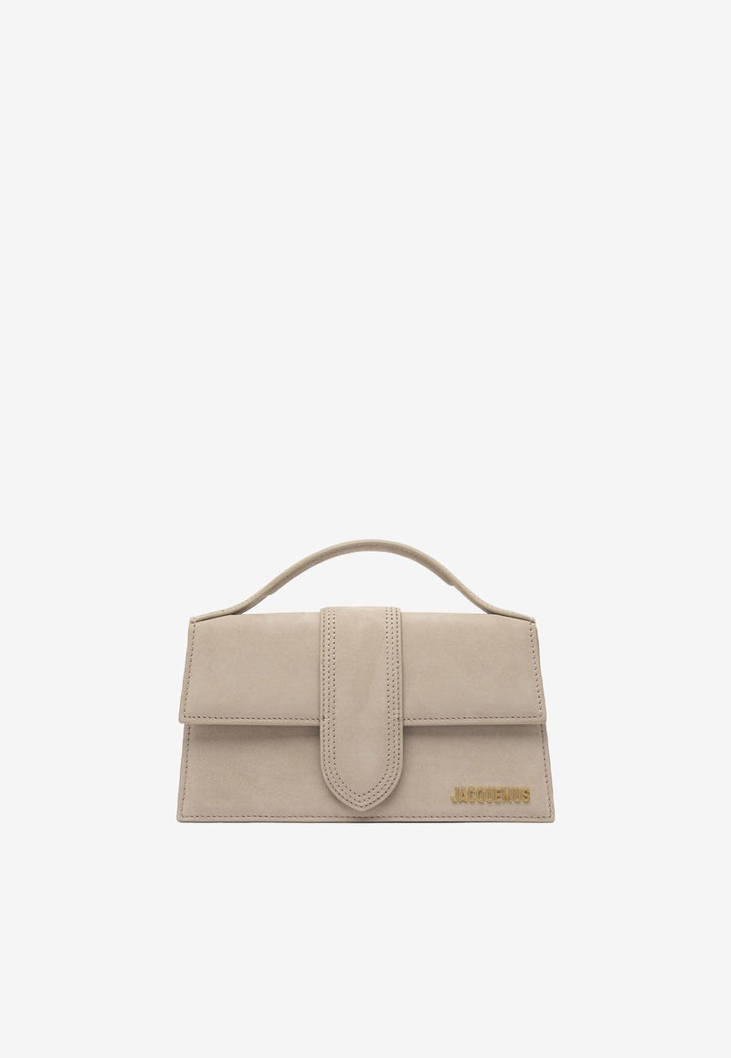 Jacquemus Large Bambino Leather Shoulder Bag Beige 22HBAW00007AC08C01180_82853