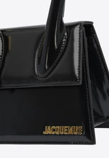 Jacquemus Medium Chiquito Smooth Leather Handbag Black 23HBAW00327AC18A01990_82826