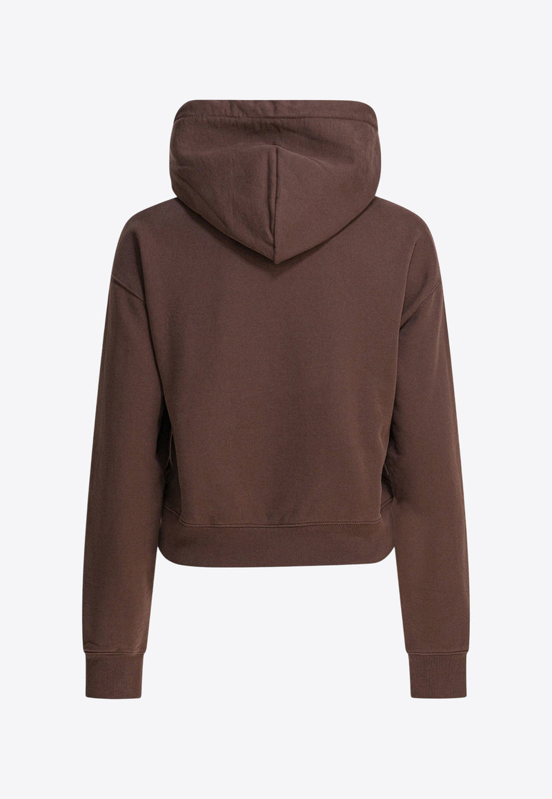 Jacquemus Gros Grain Hooded Sweatshirt Brown 24EHOW00247AJ00109880_9adb91e1-3f6d-4b45-bde7-110bf9022fbf