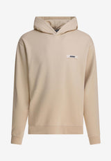 Jacquemus Gros Grain Logo Hooded Sweatshirt Beige 25EHOM00247AJ00126150_58c00a4f-8fc1-400d-b3f3-695dd3600ed8