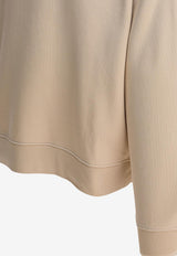 Jacquemus Gros Grain Logo Hooded Sweatshirt Beige 25EHOM00247AJ00126150_58c00a4f-8fc1-400d-b3f3-695dd3600ed8
