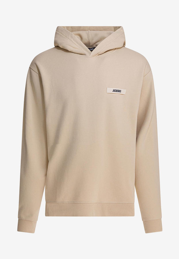 Jacquemus Gros Grain Hooded Sweatshirt Beige 25EHOM00247AJ00126150_58c00a4f-8fc1-400d-b3f3-695dd3600ed8