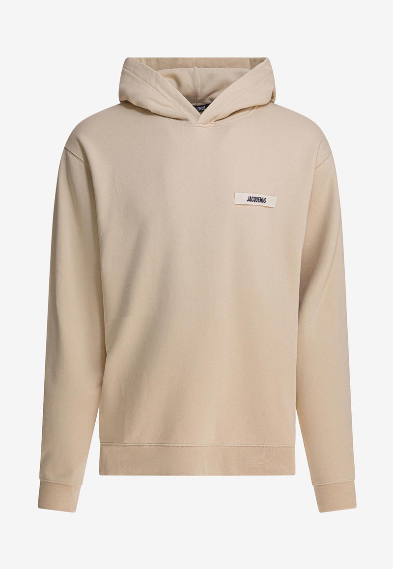 Jacquemus Gros Grain Hooded Sweatshirt Beige 25EHOM00247AJ00126150_58c00a4f-8fc1-400d-b3f3-695dd3600ed8