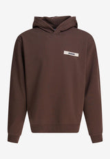 Jacquemus Gros Grain Hooded Sweatshirt Brown 25EHOM00247AJ00126880_331c1e42-849d-4a4f-8be8-740f758c75fd