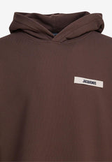 Jacquemus Gros Grain Hooded Sweatshirt Brown 25EHOM00247AJ00126880_331c1e42-849d-4a4f-8be8-740f758c75fd