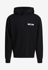 Jacquemus Gros Grain Hooded Sweatshirt Black 25EHOM00247AJ00126990_861f1434-ece8-421a-a913-0605406c59e8