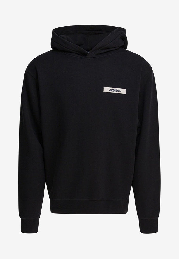 Jacquemus Gros Grain Hooded Sweatshirt Black 25EHOM00247AJ00126990_861f1434-ece8-421a-a913-0605406c59e8