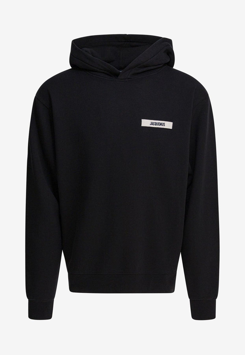 Jacquemus Gros Grain Hooded Sweatshirt Black 25EHOM00247AJ00126990_861f1434-ece8-421a-a913-0605406c59e8
