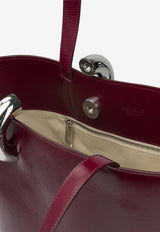 Jacquemus Medium Bambola Leather Bucket Bag Bordeaux 25HBAW00412AC20C01490_2c6ab68e-b2a3-4856-a91b-3d7966dd5d5d