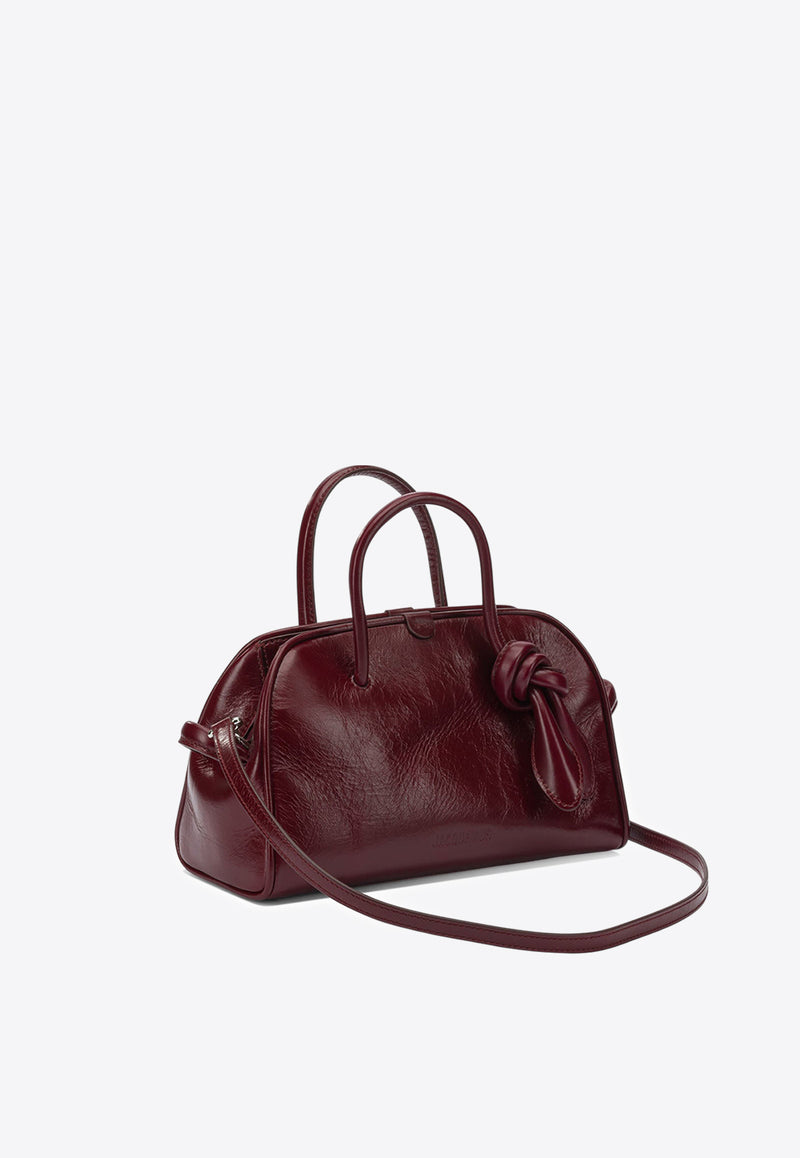 Jacquemus Le Petit Turismo Top Handle Bag Bordeaux 25HBAW00416AC20C01490_4878d3fb-aff2-4a93-914e-e0778f4384e5