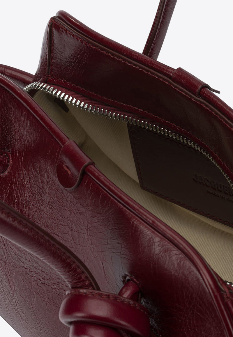 Jacquemus Le Petit Turismo Top Handle Bag Bordeaux 25HBAW00416AC20C01490_4878d3fb-aff2-4a93-914e-e0778f4384e5