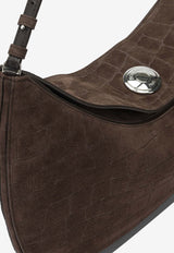 Jacquemus Ovalo Croc-Embossed Suede Shoulder Bag Brown 25HBAW00437AC07A09880_375abb1b-84b8-4e19-8e73-904bb9e45467