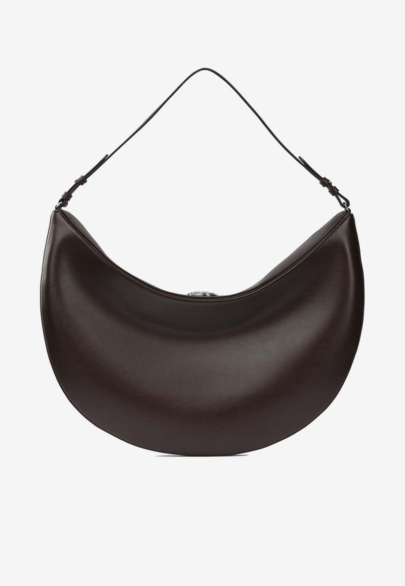 Jacquemus Ovalo Folded Leather Shoulder Bag Brown 25HBAW00437AC18A08890_5f193b3d-62f0-4ced-bbd1-4e6cbd2d27ac