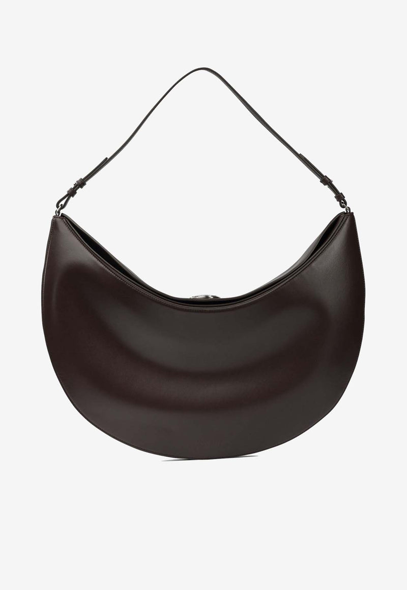 Jacquemus Ovalo Folded Leather Shoulder Bag Brown 25HBAW00437AC18A08890_5f193b3d-62f0-4ced-bbd1-4e6cbd2d27ac