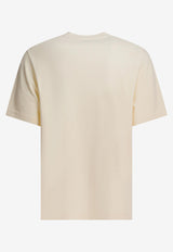 Jacquemus Gros Grain Crewneck T-shirt Beige 25HTSM00133AJ00226150_31e99f92-ff57-4da2-be50-4f2e2b7a6683