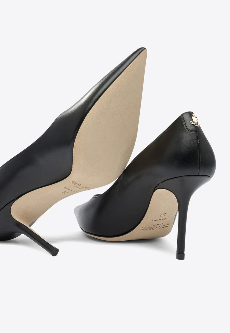 Jimmy Choo Love 85 Calf Leather Pumps Black LOVE 85ZNUBLACK_5fab2780-52b1-45a4-87ae-24048317ec97