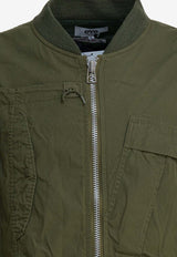 Junya Watanabe Comme Des Garçons Bomber Jacket with Cargo-Pockets WP-J902-W251 KHAKI_b1aab042-b037-4bd3-a44e-b15de04e9e1d