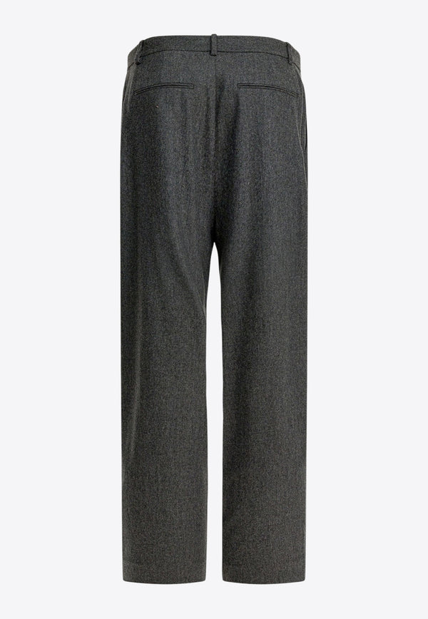 Khaite August Wool Pants Gray 3178604217_8a455be2-596c-4e3a-bc90-cf5da157725e