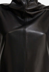 Khaite Daria Leather Mini Dress Black 5537937200_879eb4cf-c24a-4a53-9b0a-574172f6ae60