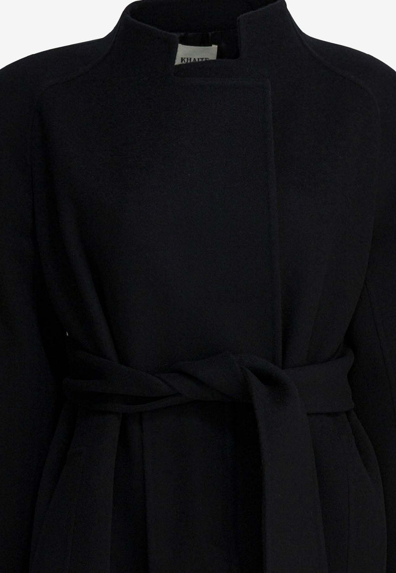 Khaite Deena Belted Wool Coat Black 7142547200_5c78e664-527d-40bf-b61e-098dbc29aaff